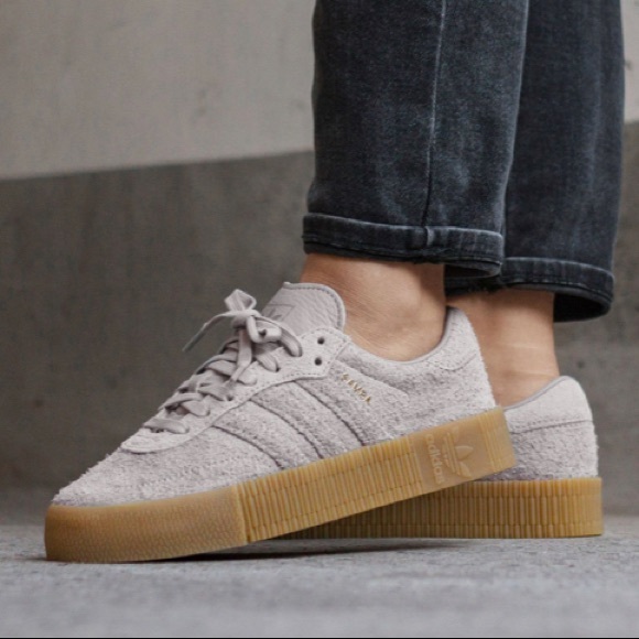 adidas sambarose suede